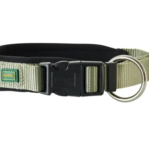 Ausverkauf HUNTER Halsband Neopren Vario Plus XS-S 1,5 cm 28-30 cm olive/schwarz